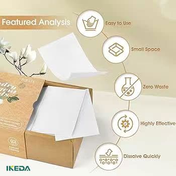 laundry detergent sheets plastic-free packaging wholesale