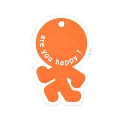 IKEDA human running shape paper-car-air-freshener