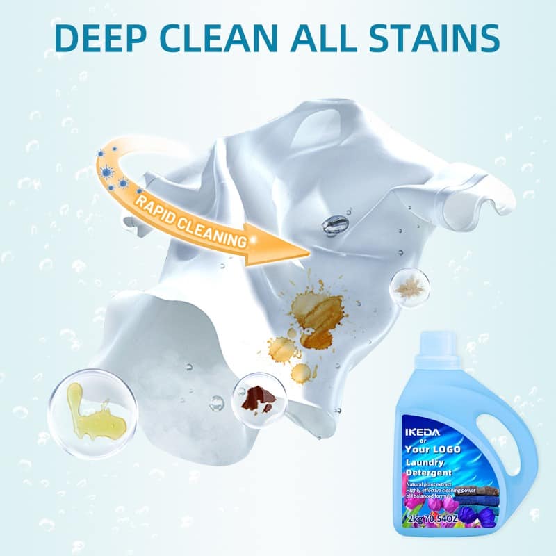 Bulk Commercial Laundry Detergent - High-Efficiency, Low-Suds, 50L Drum - OEM/Wholesale - Image 2