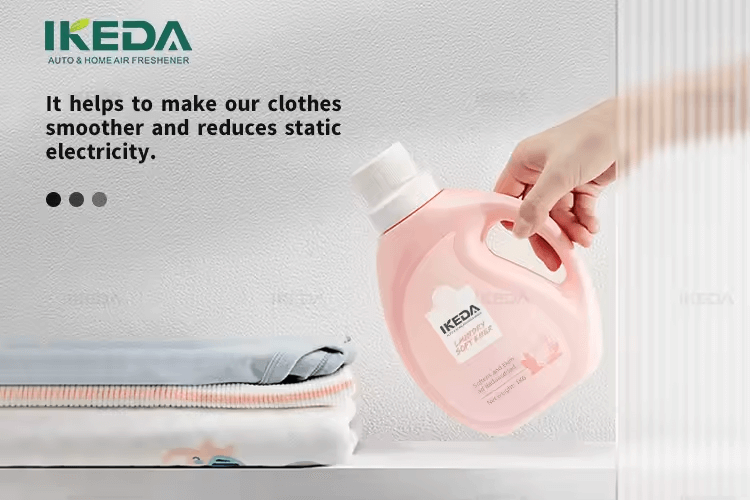 Water softening system to prevent linen greying