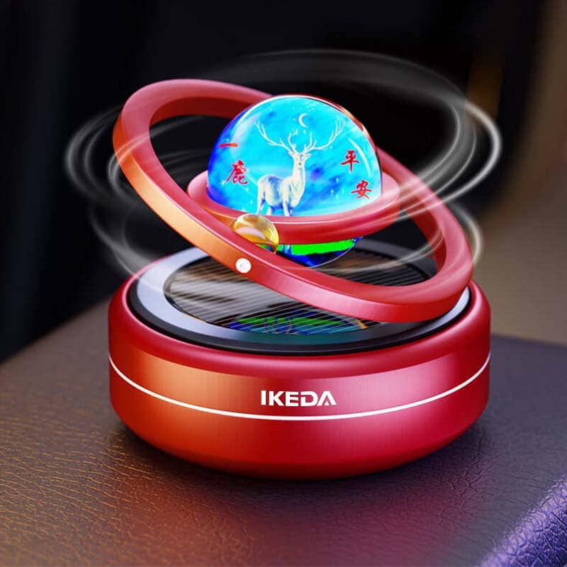 Premium Solar Car Diffuser (Sunflower Design) - Custom Logo for Corporate Gifts