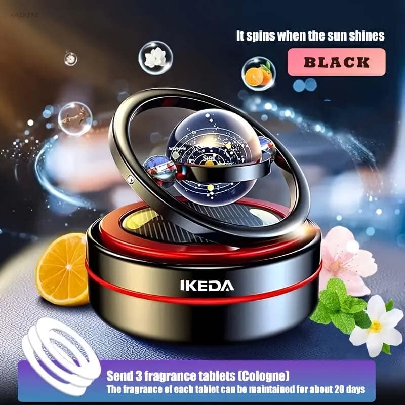 Premium Solar Car Diffuser (Sunflower Design) - Custom Logo for Corporate Gifts - Image 4