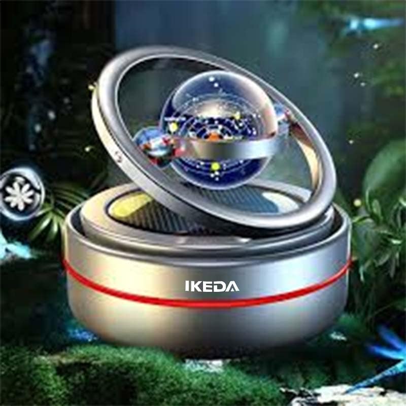 Custom Sunflower Car Air Freshener with Solar Rotation - Bulk Order for Brands - Image 4