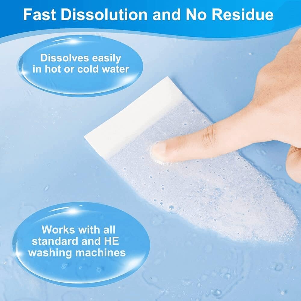 Water-Soluble Laundry Strips – Gentle, Fragrance-Free, Bulk Packaging - Image 2