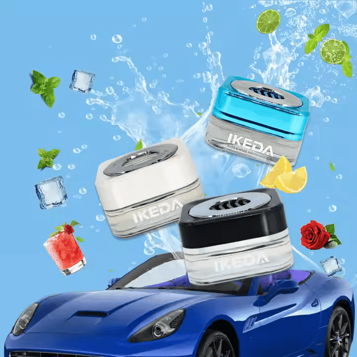 All - Natural Gel Solid Car Freshener: Pure Ingredients, Pleasant Aroma - Image 4